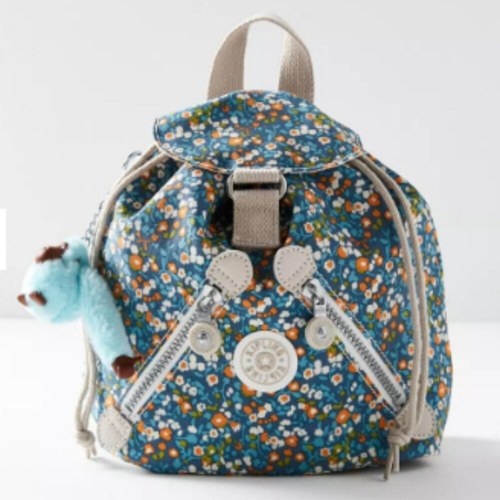 Kipling X UO Fundamental Floral mini backpack